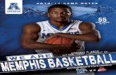 1/9/14 Memphis Men's Basketball Game Notes at Louisville