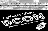 KCI: THE TRAN'S MISSION Volume I, Issue 7 Special Edition: District Convention