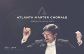 Atlanta Master Chorale '13-14 Season Brochure