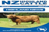 NZHCS Highland News March 2010: issue 61