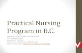 Practical Nursing Program in British Columbia Canada