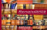 Annual Report 2011, Renaissance: Renewing the Liberal Arts at Boston College