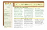ELI Bulletin Board - Spring 2011