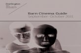 Barn Cinema Guide September - October 2011