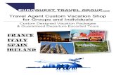 Travel Agent Custom Vacation Shop
