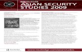Asian Security Studies 2009 (UK)