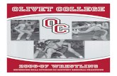 2006-07 Olivet College Wrestling