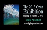 Open 2013 Online Art Exhibition Event Postcard
