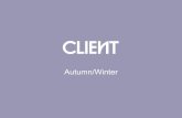 Client London 2012 Autumn/Winter Look Book