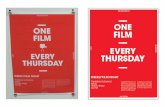 Weekly Film Night Posters