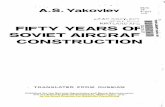 Fifty years of Soviet aircraft construction