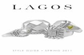 LAGOS Style Guide Spring 2011