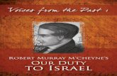 Voices from the Past 1 - Robert Murray M'Cheyne