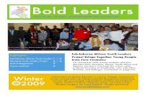 Boldleaders Winter 2009 News Letter