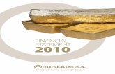 Informe Financiero 2010 (inglés)