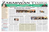 Zabarwan Times E-Paper English 06 January