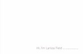 Larissa Field - Portfolio