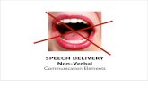 Speech Delivery: NonVerbal Communication