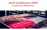 Jolle conference 2014 reflections