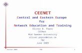 CEENet - Central and Eastern Europe for Network Education and Training