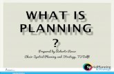 What is spatial planning?