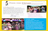 Feed the Dream Newsletter 2011