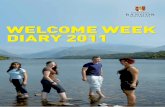 Bangor University Welcome Week Diary 2011 - English