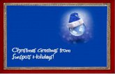 Sunspots Holidays Christmas Card 2012