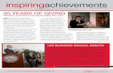Inspiring Achievements - Fall/Winter 2011