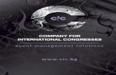 Company for international congresses