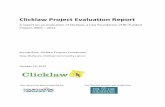 Clicklaw Project Evaluation Report 2012