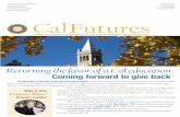 Cal Futures Fall 2012