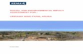 Social & Environmental Impact Assessment Urirama Wind Farm Aruba