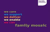 Family Mosaic brochure