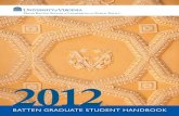 Batten Graduate Handbook 2012