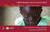 UWAF Benefit Gala & Concert 2012