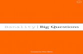 'Banality & Big Questions' issue1
