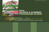 2012 Redmond Spring & Summer Program