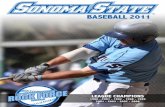 2011 Sonoma State Baseball Media Guide