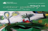 The Otter Gallery Exhibition Programme 2012
