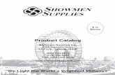 Showmen Supplies Product Catalog - 6th Edition
