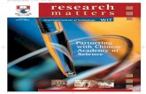 Research Matters Issue 3 - Winter 2004