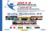 Bulletin No4 2014 FIVB World Championship Qualification Mens Round 1 Group A-Curacao