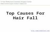 Top causes for hair fall