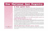 Canadian National Gun Registry Facts