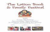 Latino Book & Family Festival Sponsorships for 2010