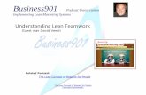 Understanding Lean Teamwork