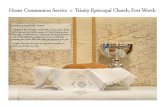 Home Communion Service