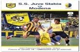 Match Programme Juve Stabia - Modena