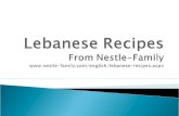 Lebanese Cuisine | Lebanese Food Recipes